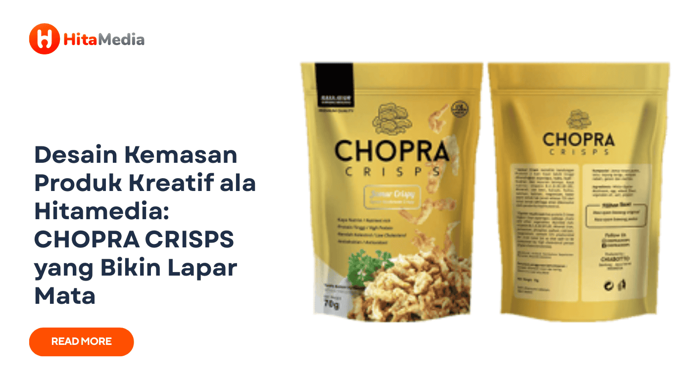 desain kemasan produk kreatif untuk usaha umkm dari hitameda